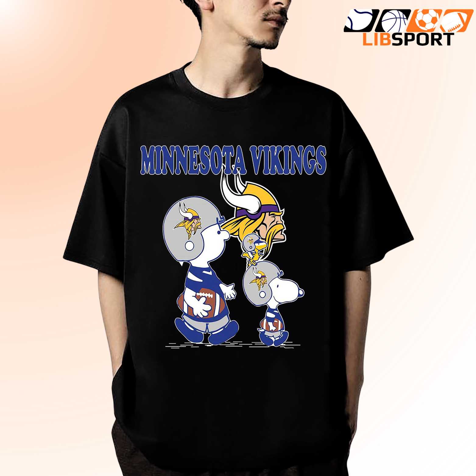 Snoopy Vikings T Shirt Minnesota Football Tee Unisex Game Day Shirt 1